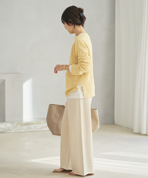 plage（プラージュ） ニット セーター Silk lili B/N ニット