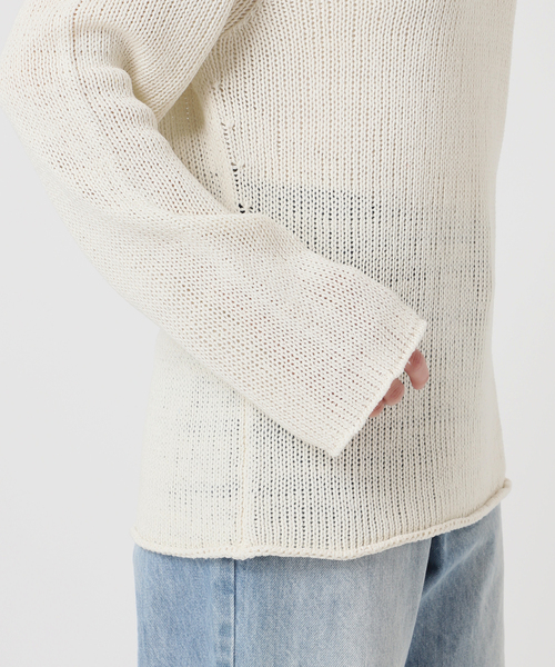 plage（プラージュ） ニット セーター Silk lili B/N ニット