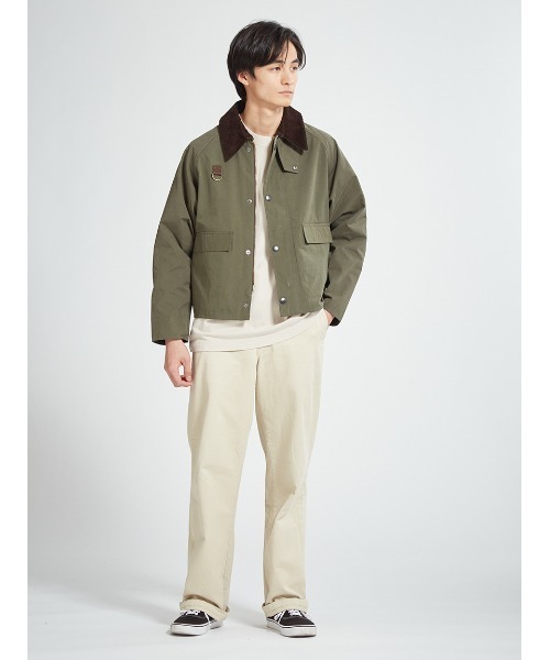 Barbour（バブアー） ブルゾン アウター 「SPEY / スペイ」ピーチ