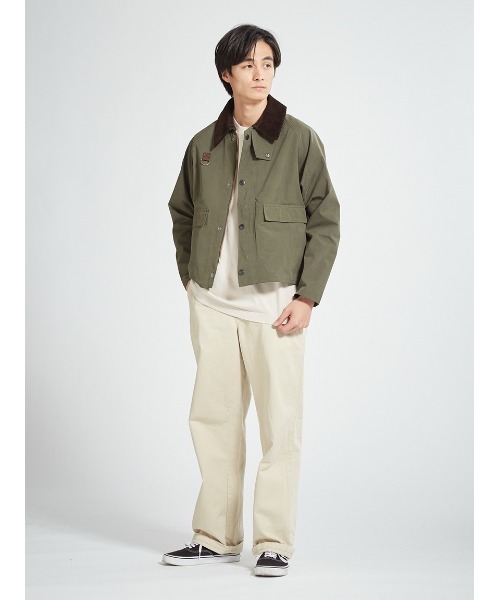 Barbour（バブアー） ブルゾン アウター 「SPEY / スペイ」ピーチ