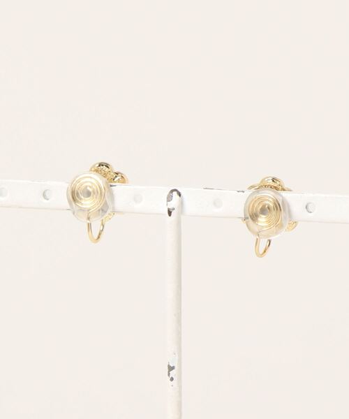 「TIMELESS&THREE」 イヤリング（両耳用） FREE ホワイト レディース_画像2