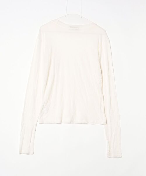 「Didot.showroom」 長袖カットソー FREE アイボリー レディース_画像2