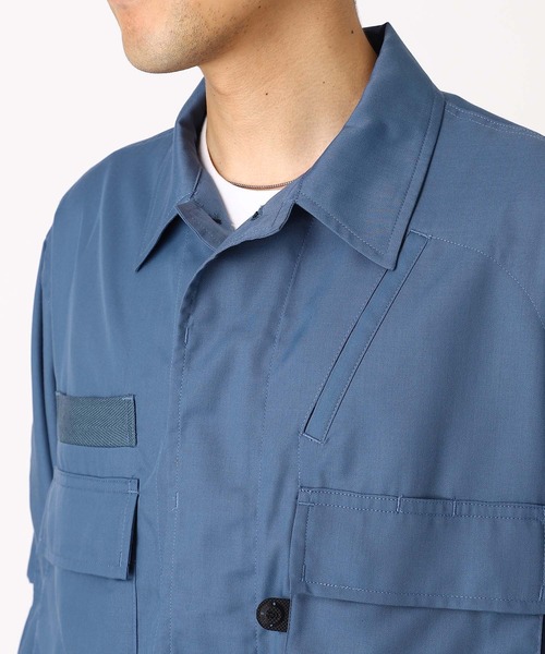 シャツ TECH MULTI FISHING POCKET MIL BE-83026 メンズの画像