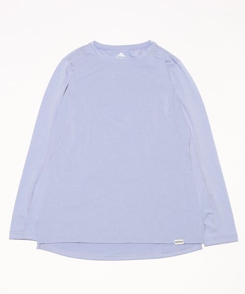「BURTON」 長袖カットソー X-SMALL ブルーグレー レディース