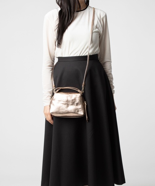 美品　GIANNI CHIARINI ALIFA Sレザー2way ハンドバッグ GIANNI CHIARINI（ジャンニ キアリーニ） ハンドバッグ GIANNI
