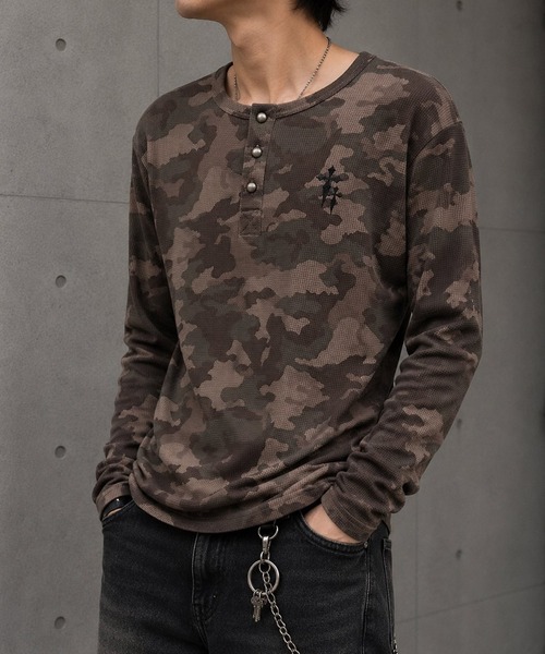BENDER TOKYO ヘンリーネック スマホショルダー tシャツ