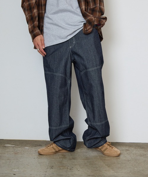 Gramicci（グラミチ） ワイドパンツ ジーンズ JAPANESE CHAMBRAY