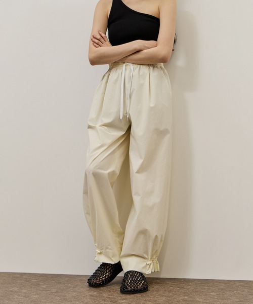 ADAM ET ROPE'（アダムエロペ） パンツ 「WEB限定」撥水ウエストタック