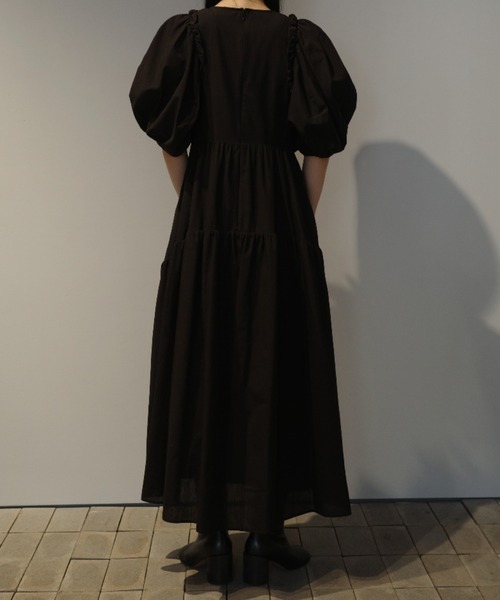 CLANE（クラネ） ワンピース CLANE BUBBLE FRILL ONEPIECE : ZOZOTOWN