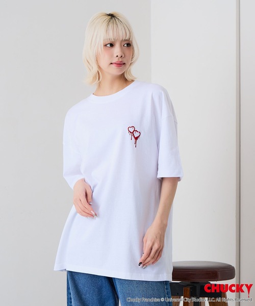 LB/S スマホショルダー tシャツ 「CHUCKY/チャッキー」「コットン100