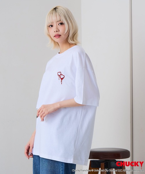 LB/S スマホショルダー tシャツ 「CHUCKY/チャッキー」「コットン100