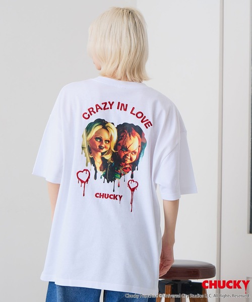 LB/S スマホショルダー tシャツ 「CHUCKY/チャッキー」「コットン100