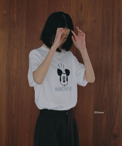 tシャツ アソートMickey_TEE レディースの画像