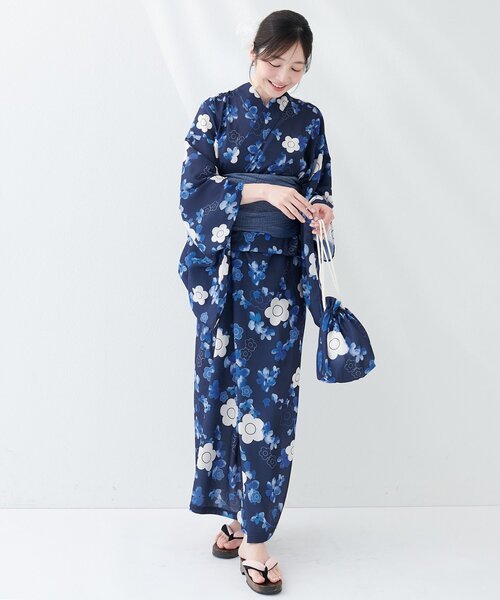 natural couture セパレート浴衣 浴衣 「MARY QUANTコラボ」セパレート
