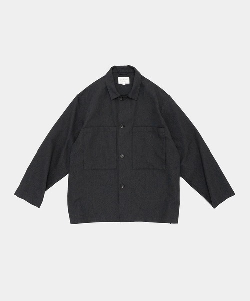 STILL BY HAND ブラックカバーオール 48 STILL BY HAND（スティルバイハンド） カバーオール 「STILL BY HAND