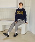 「studio CLIP」 イージーパンツ -...の詳細画像5