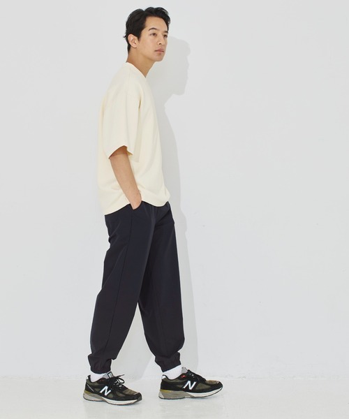 【82】春夏 定価29,700円 ブラック＆ホワイト 4wayストレッチ パンツ coca（コカ） パンツ 4wayストレッチジョガーパンツ メンズ : ZOZOTOWN
