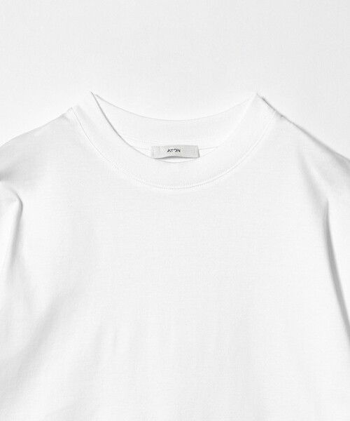 tシャツ 「ATON」オーバーサイズ Tシャツ レディースの画像