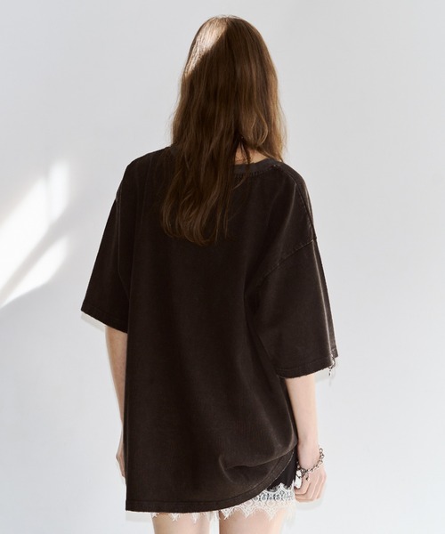JOSE MOON（ジョゼムーン） tシャツ 半袖 PIGMENT OVER T/ピグメント