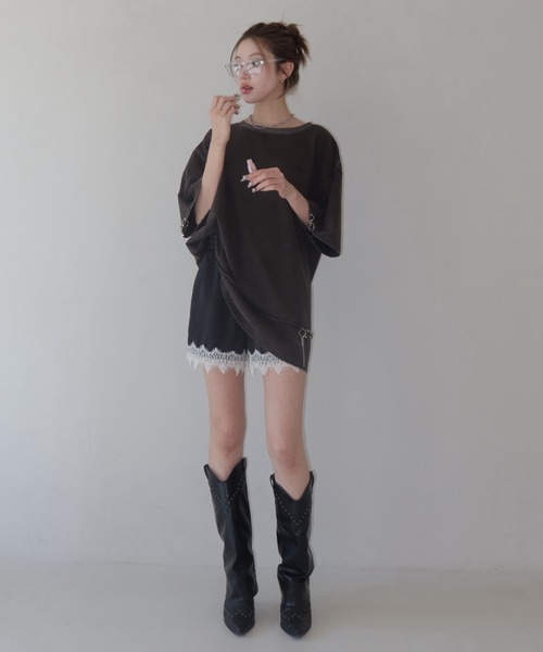JOSE MOON（ジョゼムーン） tシャツ PIGMENT OVER T/ピグメント