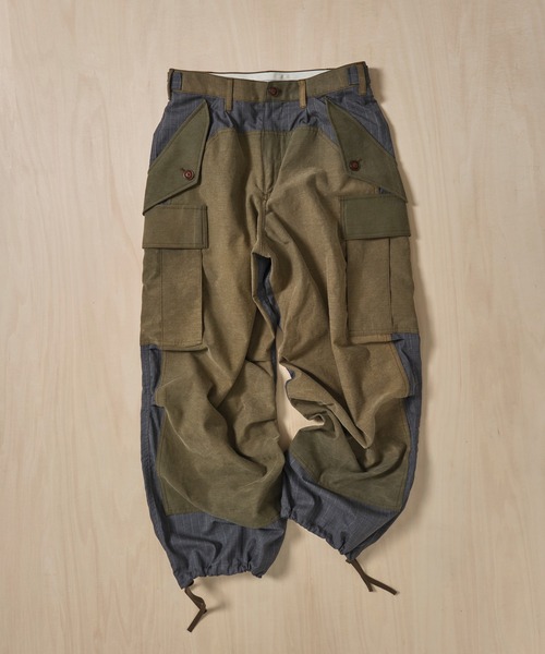 カーゴパンツ 「KHOKI/コッキ」Combination Military Pants メンズの画像