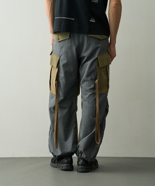 カーゴパンツ 「KHOKI/コッキ」Combination Military Pants メンズの画像