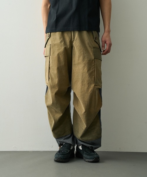 カーゴパンツ 「KHOKI/コッキ」Combination Military Pants メンズの画像