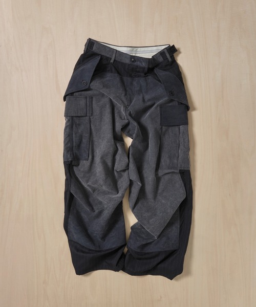 カーゴパンツ 「KHOKI/コッキ」Combination Military Pants メンズの画像