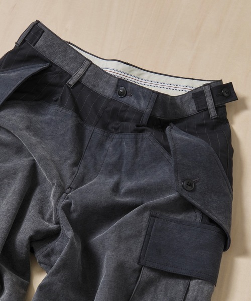 カーゴパンツ 「KHOKI/コッキ」Combination Military Pants メンズの画像