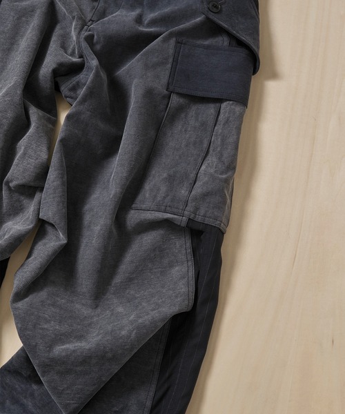 カーゴパンツ 「KHOKI/コッキ」Combination Military Pants メンズの画像