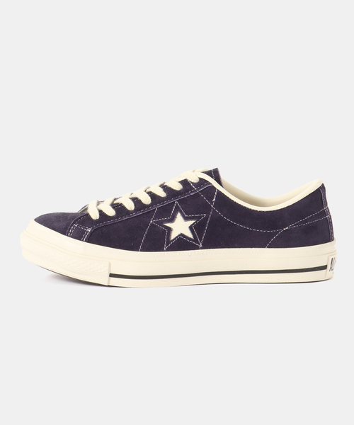 「CONVERSE」 ローカットスニーカー 25cm パープル レディース_画像2