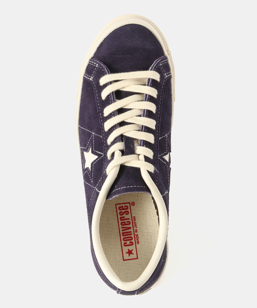 「CONVERSE」 ローカットスニーカー 25cm パープル レディース_画像6
