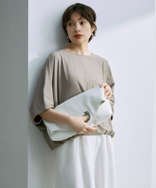 「ICB」 半袖カットソー X-SMALL ホワイト レディース_画像2