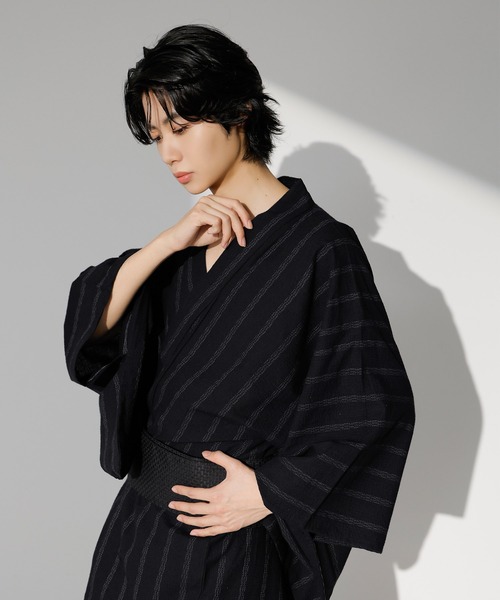 Dita（ディータ） 浴衣 メンズ浴衣3点セット「tr」 メンズ レディース