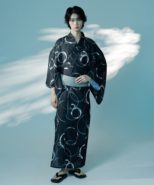 dita 浴衣3点セット Dita（ディータ） 浴衣 メンズ浴衣3点セット「tr」 メンズ レディース