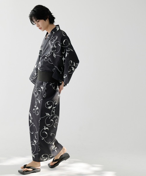 Dita（ディータ） 浴衣 メンズ浴衣3点セット「tr」 メンズ レディース