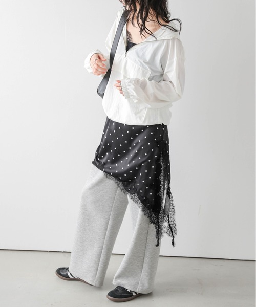 Cura Closet キャミソール 「loverara.loverara select」ドットレース