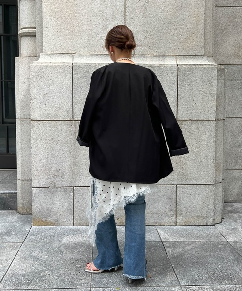 Cura Closet キャミソール 「loverara.loverara select」ドットレース