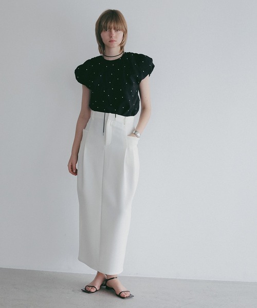 MANOF（マノフ） ロング スカート I LINE POCKET SKIRT : ZOZOTOWN