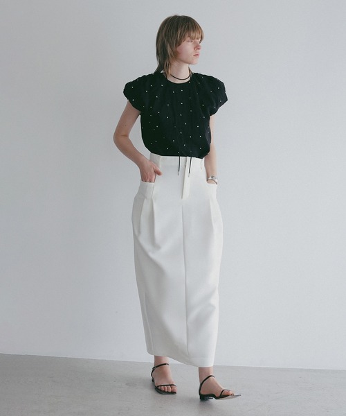 MANOF（マノフ） ロング スカート I LINE POCKET SKIRT : ZOZOTOWN