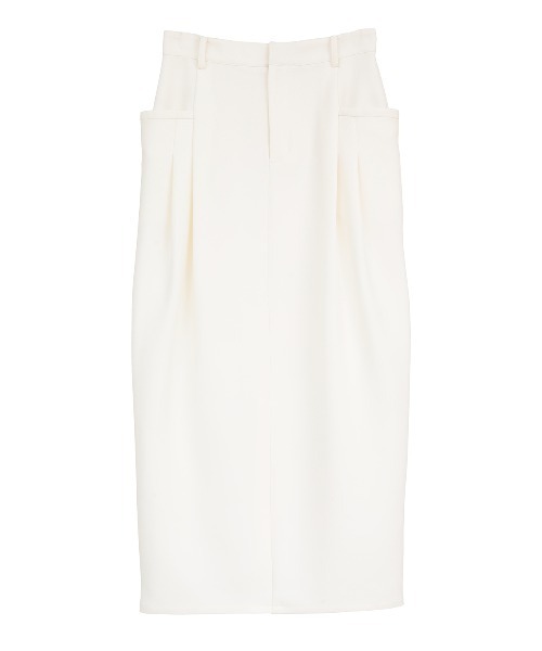 MANOF（マノフ） ロング スカート I LINE POCKET SKIRT : ZOZOTOWN