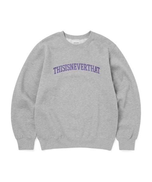 thisisneverthat（ディスイズネバーザット） スウェットカットソー S