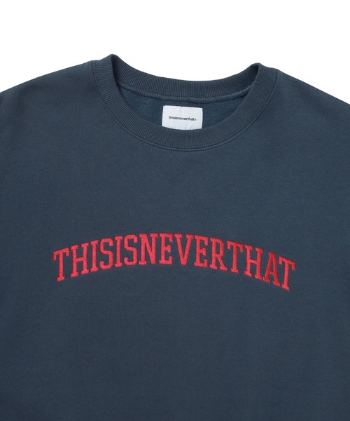 thisisneverthat（ディスイズネバーザット） スウェットカットソー S