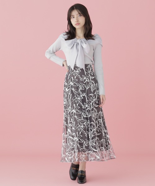 「JILL by JILL STUART」 スカート MEDIUM ラベンダー レディース_画像5