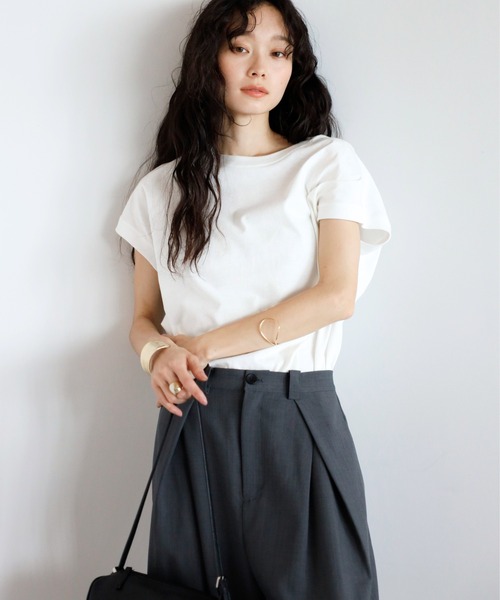 Bonjour Sagan（ボンジュールサガン） tシャツ 半袖 「汗染み防止