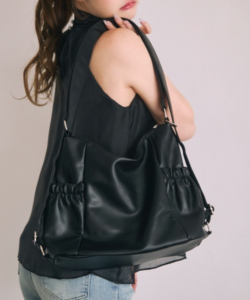 miune ショルダーバッグ バッグ 3wayバッグ レディース : ZOZOTOWN