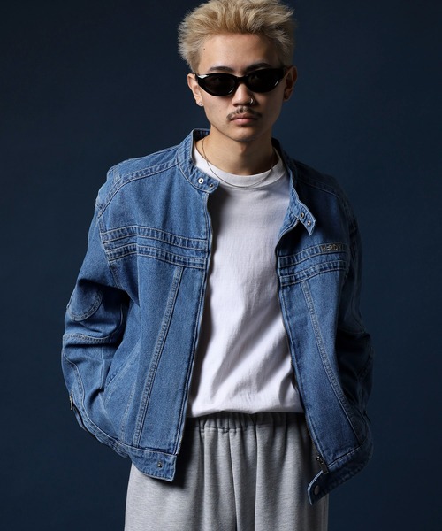 「NERDY」 デニムジャケット M ネイビー メンズ_画像7