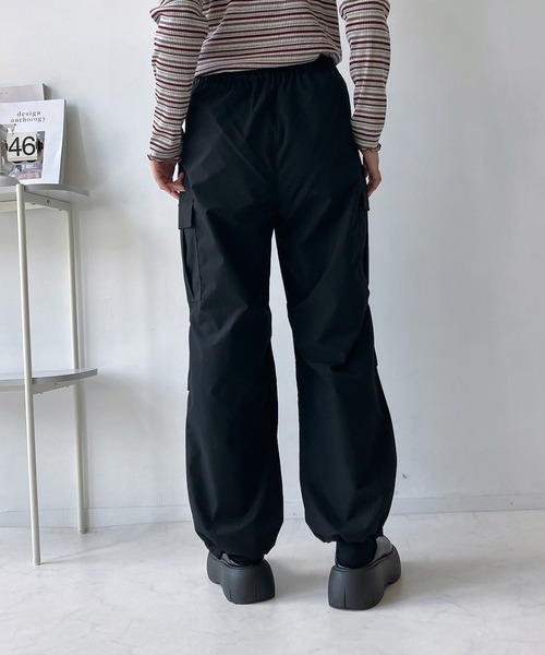 「AS KNOW AS plus」 カーゴパンツ FREE グリーン レディース_画像5
