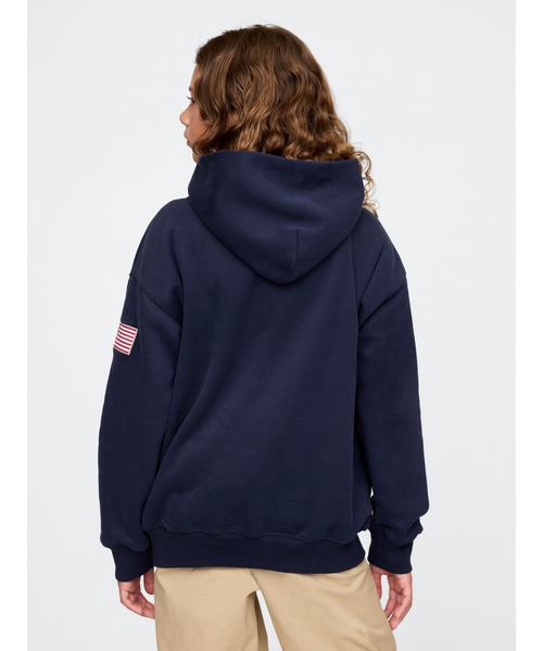 GAP（ギャップ） パーカー 裏起毛 ヴィンテージソフト NYC Times