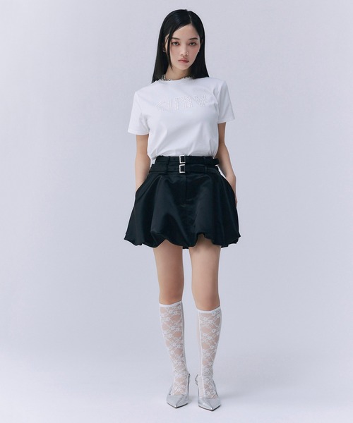 「EIMY ISTOIRE」 半袖Tシャツ F ブラック レディース_画像3